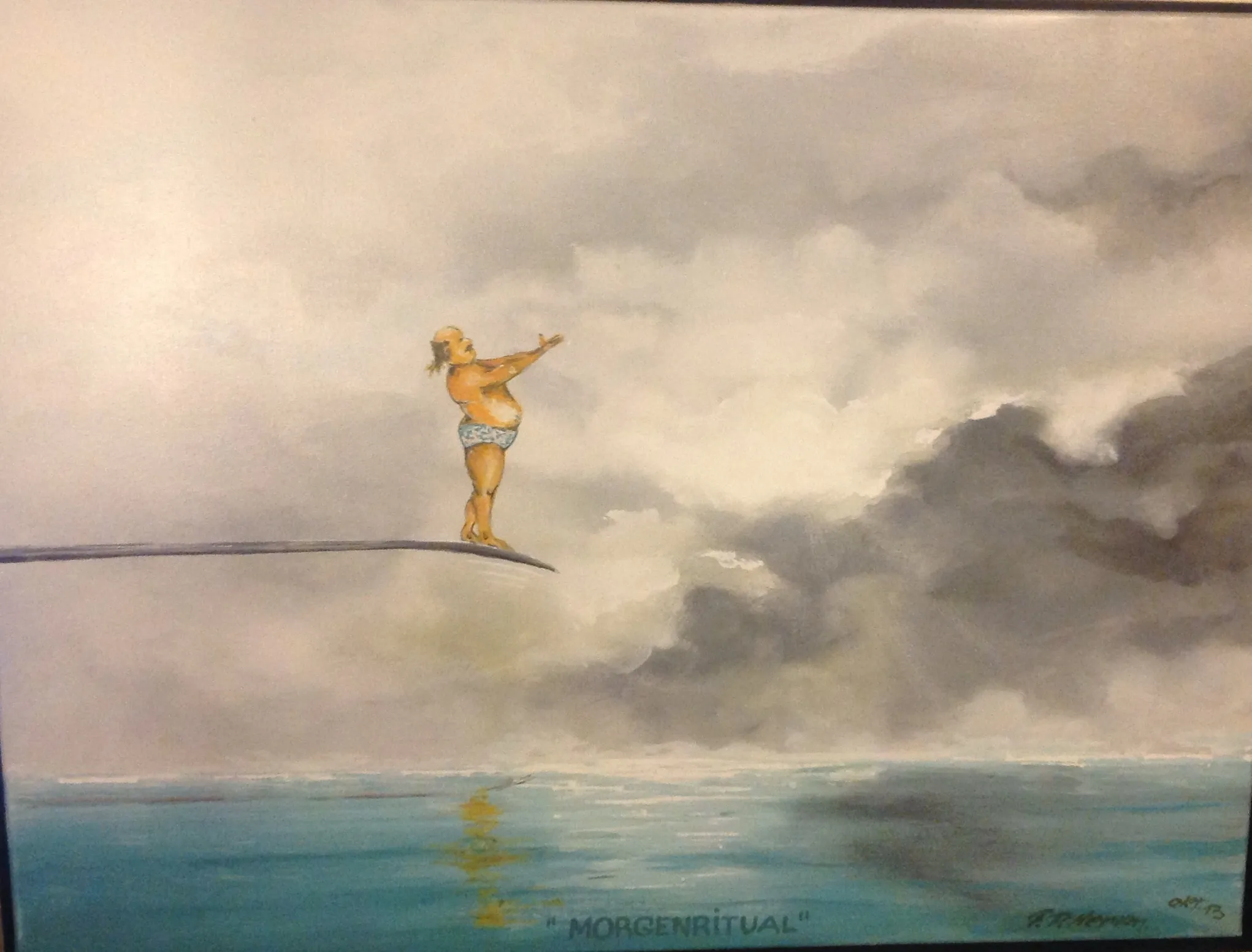 Maleri nr 14 60 cm X 80 cm